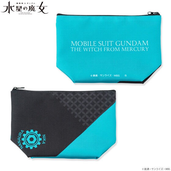 PRE-ORDER : Mobile Suit Gundam The Witch from Mercury Character Motif Mark Pouch