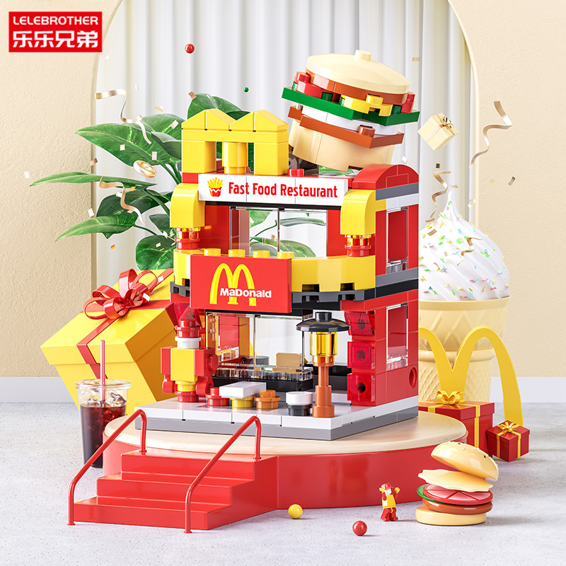 Mini Street View - Lele Brothers 8537, 8613 Fast Food & Food Truck - KFC, McDonald, Starbucks, Walmart’s