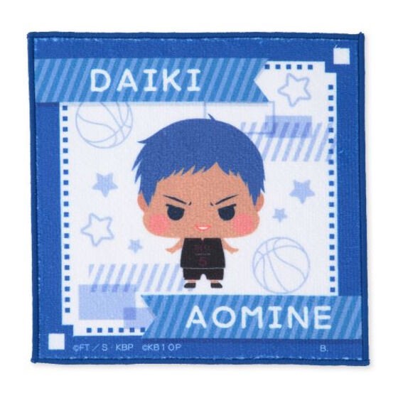PRE-ORDER : Kuroko's Basketball Chii Chara Series Mini Handkerchief