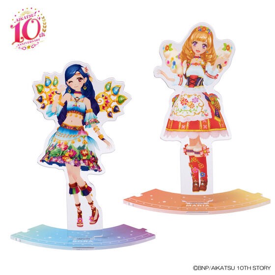 PRE-ORDER : Aikatsu! Acrylic Stand (Data Carddass ver.) [2nd] * Full set with benefits