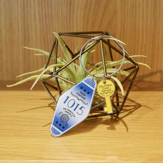 PRE-ORDER : New Prince of Tennis The Prince Goes Abroad Room Key Holder with Key Charm