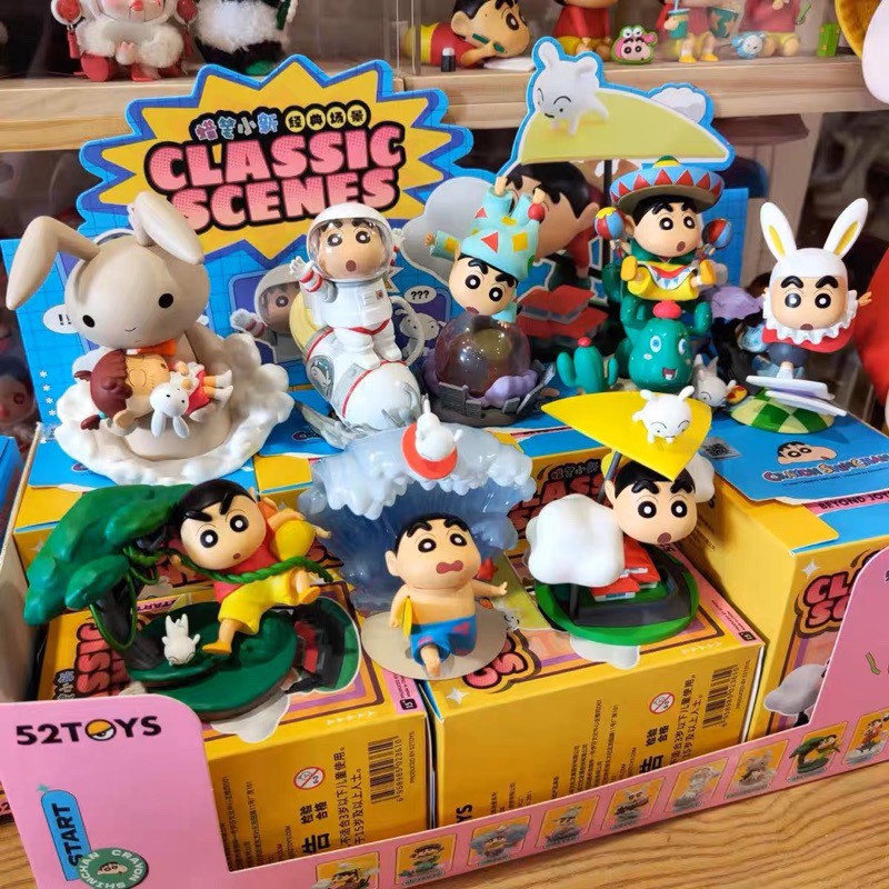 Crayon Shinchan Classic Scenes Series by 52Toys