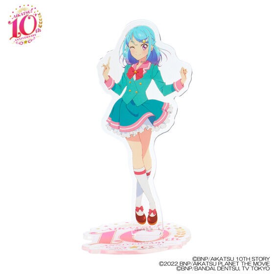 PRE-ORDER : Aikatsu! Series 10th ANNIVERSARY Acrylic Stand Past Main Characters