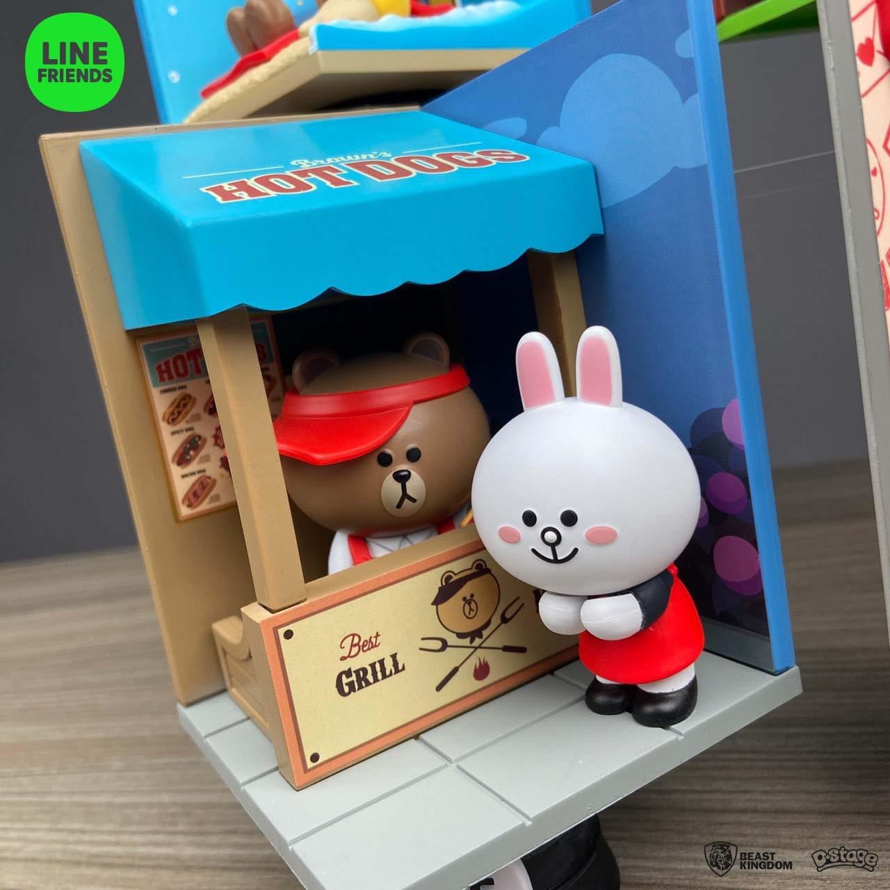 Line Friends - Brown & Friends Dream-Selected Series (Set of 4) by Beast Kingdom