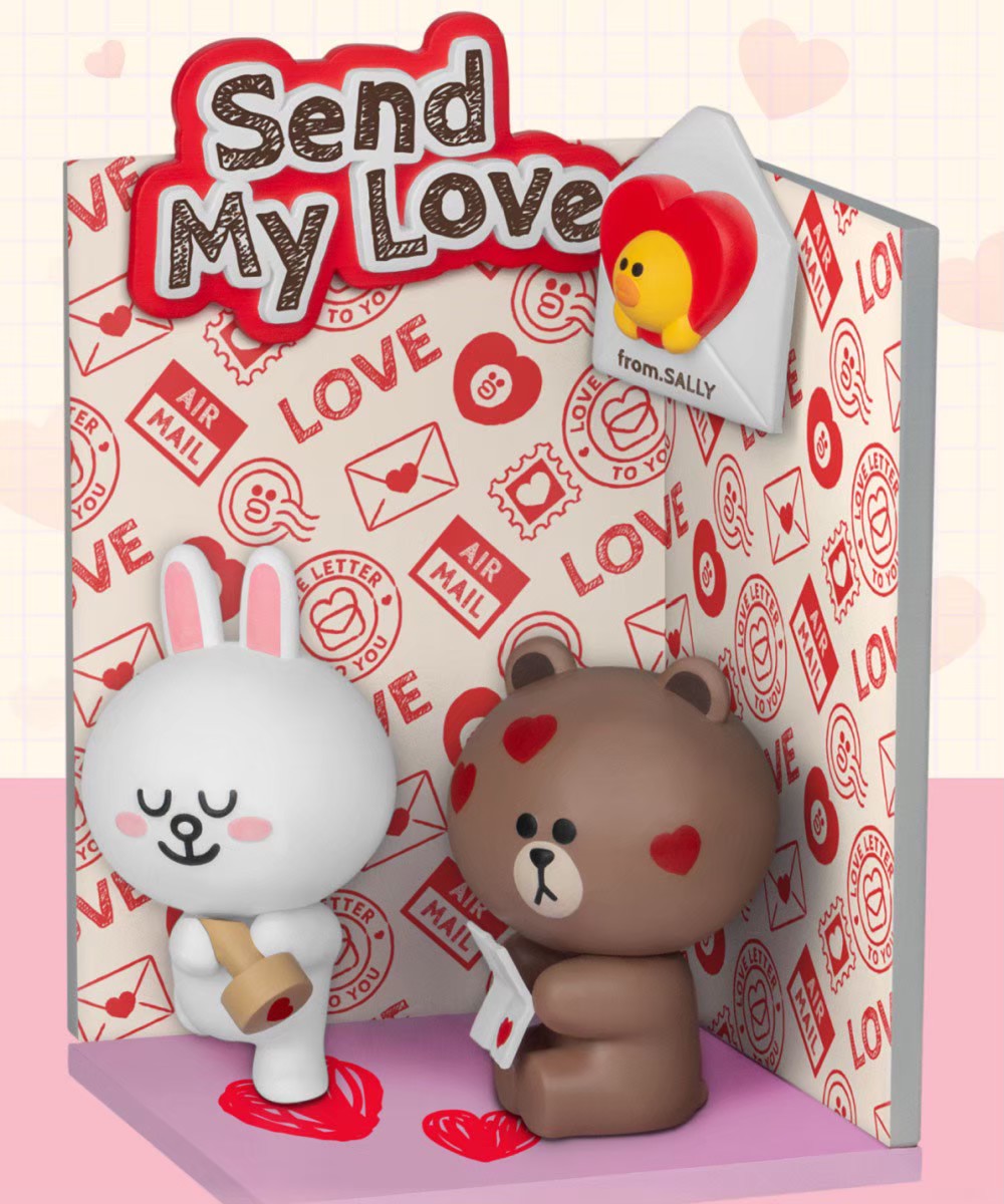 Line Friends - Brown & Friends Dream-Selected Series (Set of 4) by Beast Kingdom