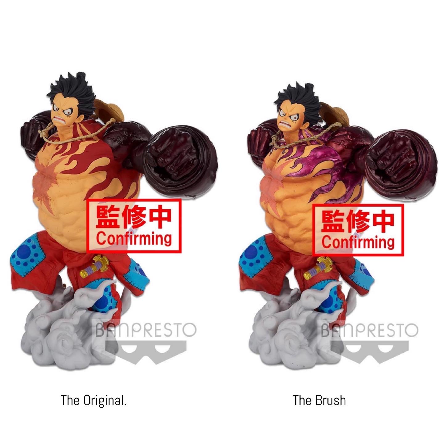Pre-order : ONE PIECE BANPRESTO WORLD FIGURE COLOSSEUM 3 SUPER MASTER STARS PIECE THE MONKEY.D.LUFFY GEAR4［THE ORIGINAL］[THE BRUSH]