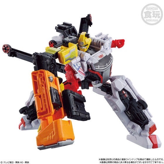 PRE-ORDER : Mini Pla Bakuage Sentai Boonboomger Bakujo Gattai Series 02 BoonBoom Car Set