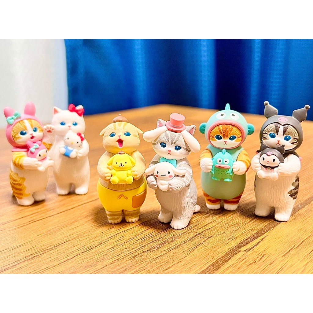 Mofusand x Sanrio Characters by Kitan Club (Set of 6)