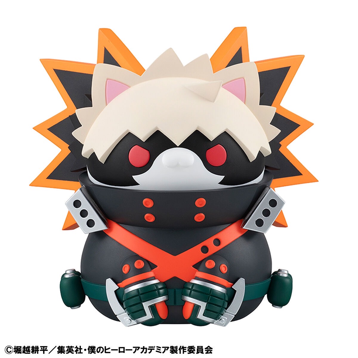 PRE-ORDER : My Hero Academia Meow Meow Meow Meow Set: Big Hero Academia Kittens, Midoriya, Bakugo, and Todoroki [Bonus Sticker Included]