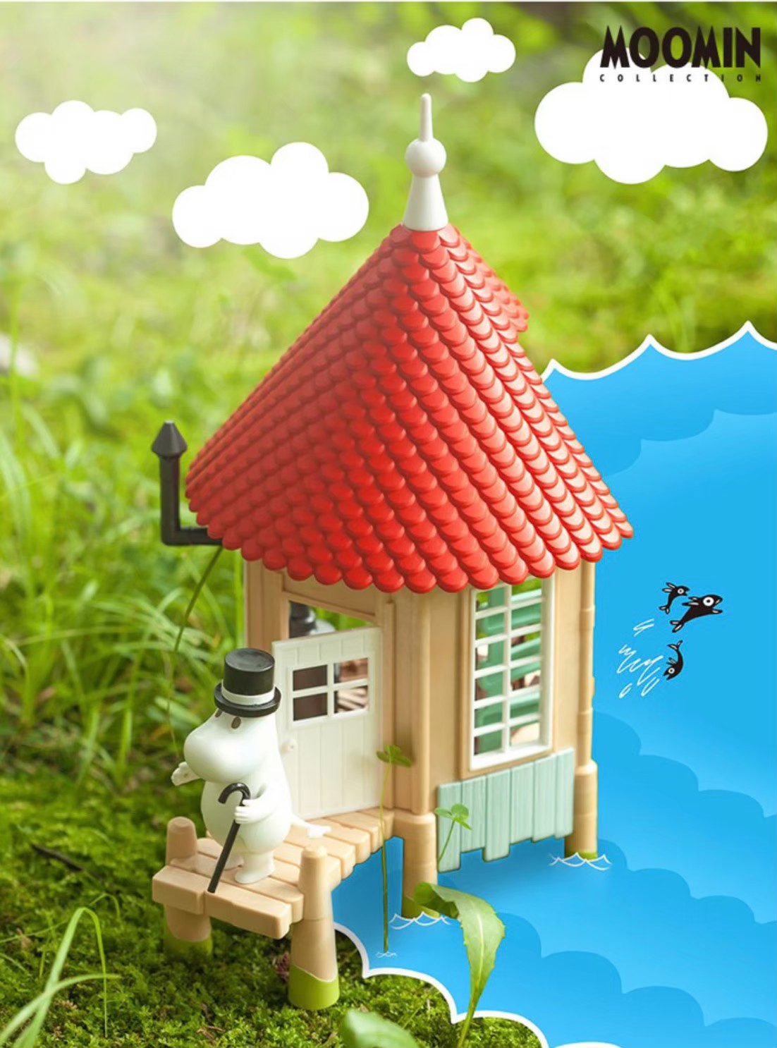 ฟิกเกอร์ Moomin Collection Vol.1-5 by Academy Hobby Model Kits