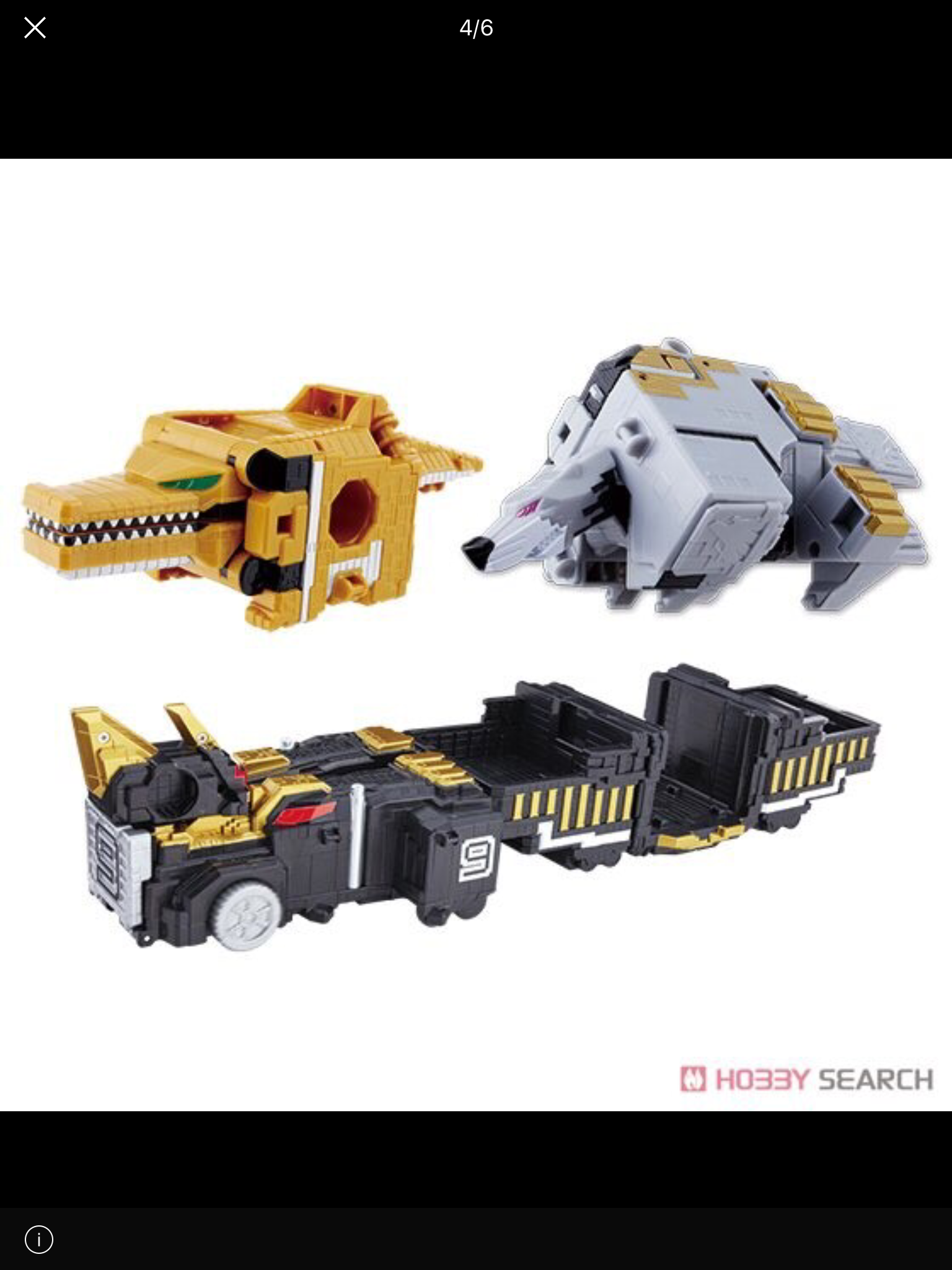 Doubutsu Sentai Zyuohger - Zyuoh cube 7 8 9 DX TOUSAI ZYUOH SET by Bandai