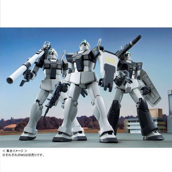 PRE-ORDER : MG 1/100 RGC-80 GM CANNON (WHITE DINGOS COLOR) PLASTIC MODEL