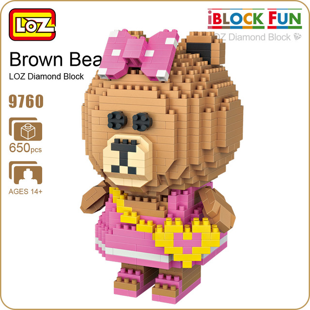 LOZ 9760 Line Town Choco 650pcs