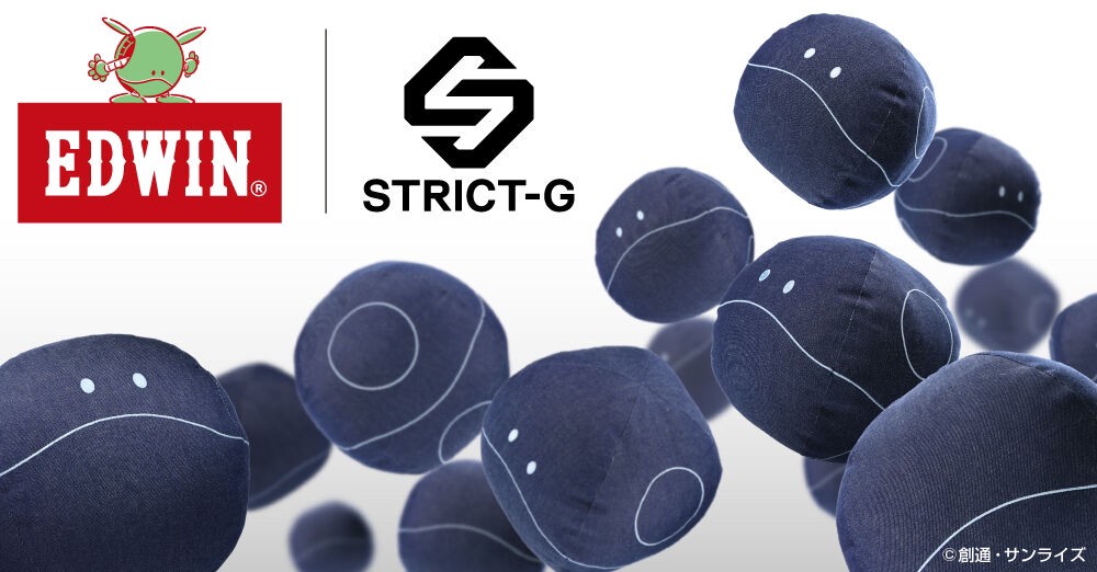 PRE-ORDER : STRICT-G EDWIN "Mobile Suit Gundam" Denim Haro