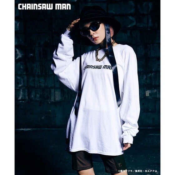 PRE-ORDER : Chainsaw Man [glamb] Long T-shirt (Makima)