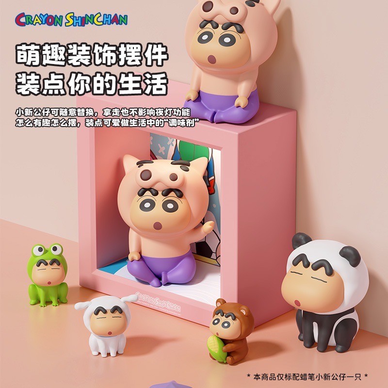 โคมไฟชินจัง ลิขสิทธิ์แท้ - Crayon Shinchan Photo Frame Night Light LED Lamp by Rock