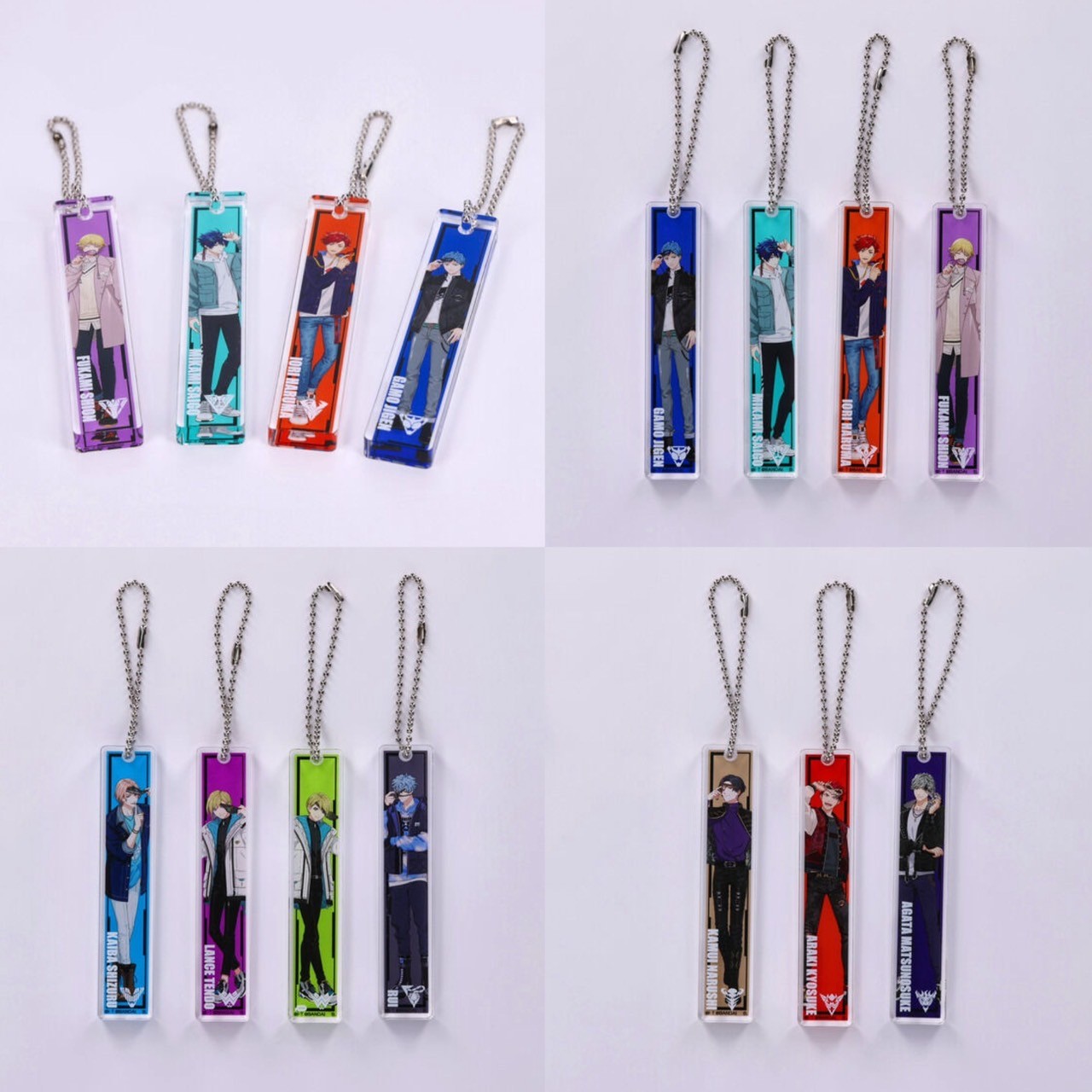 PRE-ORDER : Ride Kamens Room Key Style Acrylic Charm (20 types)
