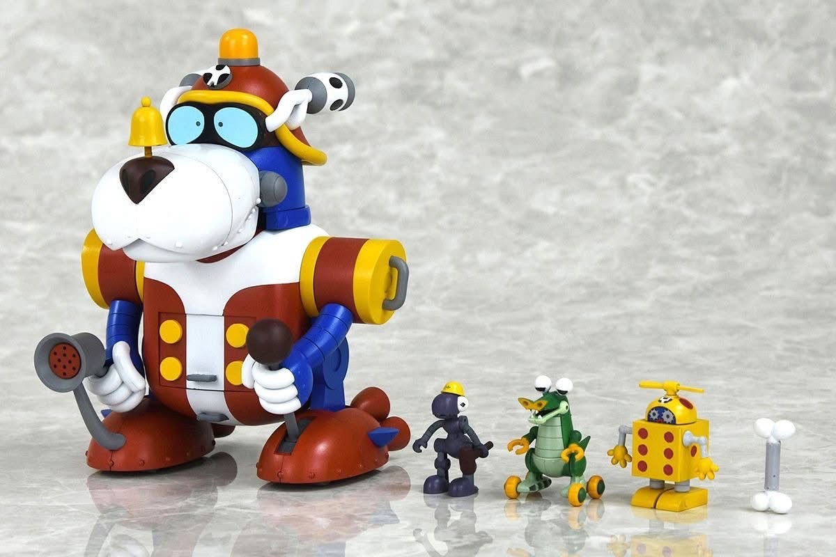 Pre-order : Yatterwan (Time Bokan Series Yatterman) Plastic Model Kit by Bellfine