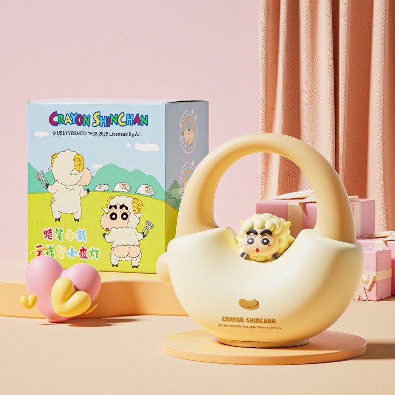 โคมไฟชินจัง ลิขสิทธิ์แท้ - Crayon Shinchan Handheld Lantern Good Night Series LED Lamp