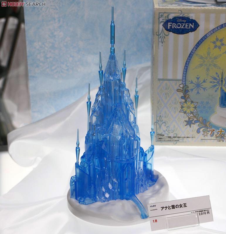 Pre-order : Plastic Model Kit : Disney Castle Craft Collection - FROZEN (มีไฟ LED)