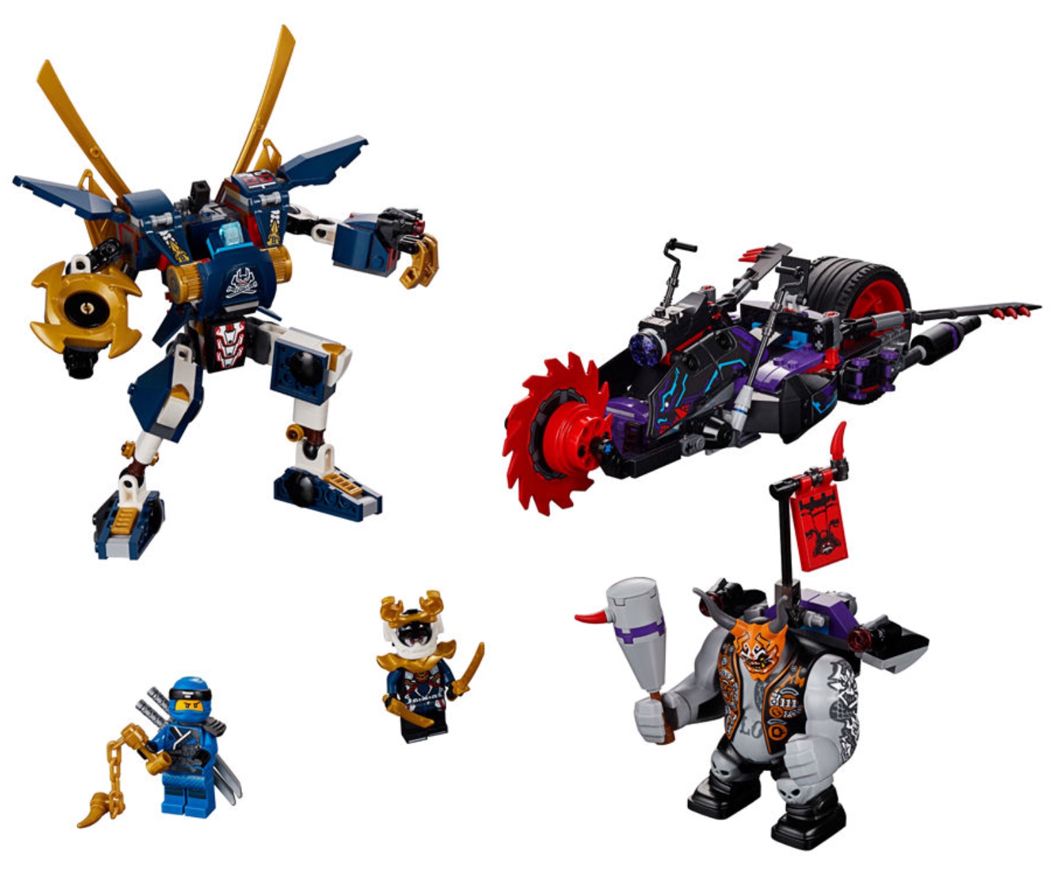 Lepin 06077 Ninjago Killow vs. Samurai X 623pcs