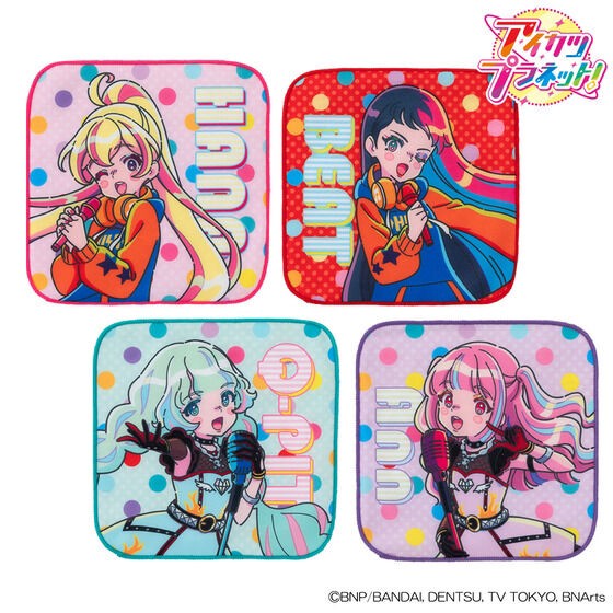 PRE-ORDER : Aikatsu! Design Mart Mini Towel (music ver.)