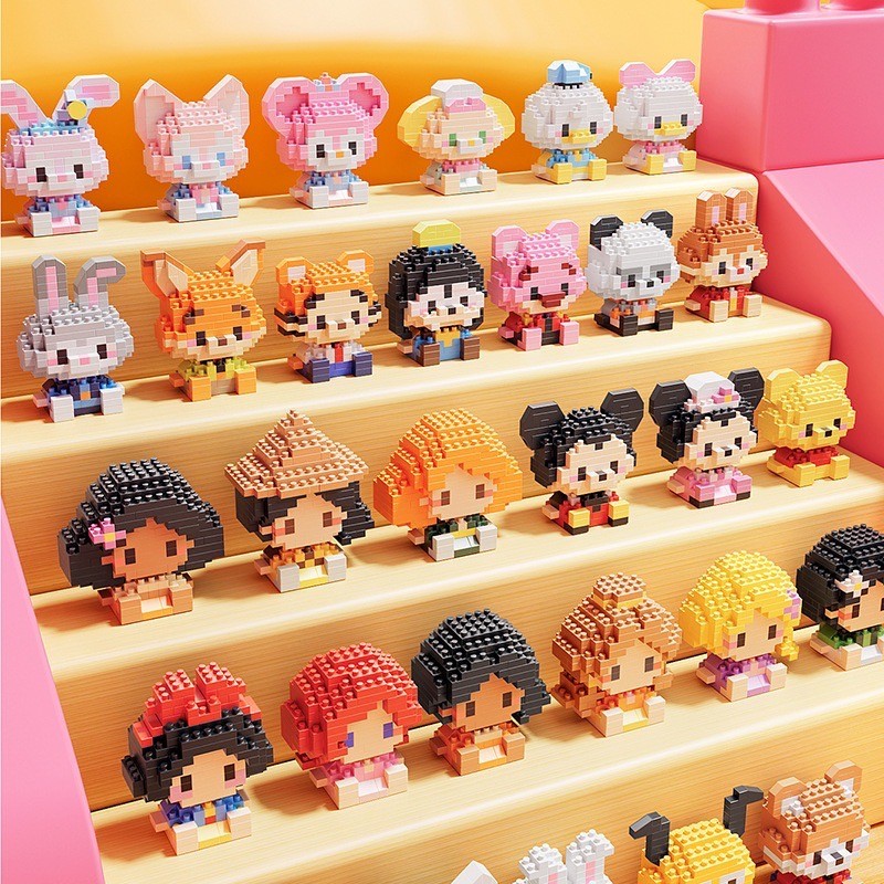 ตัวต่อนาโน Size M - M 23 - 52 Disney - Dreamer Castle & Princess