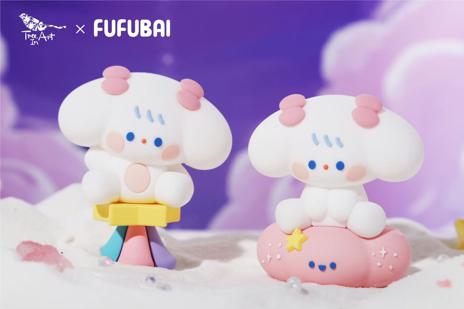 Fufubai Sweet Dream Starry Sky - by Tree in Art (Set of 6)