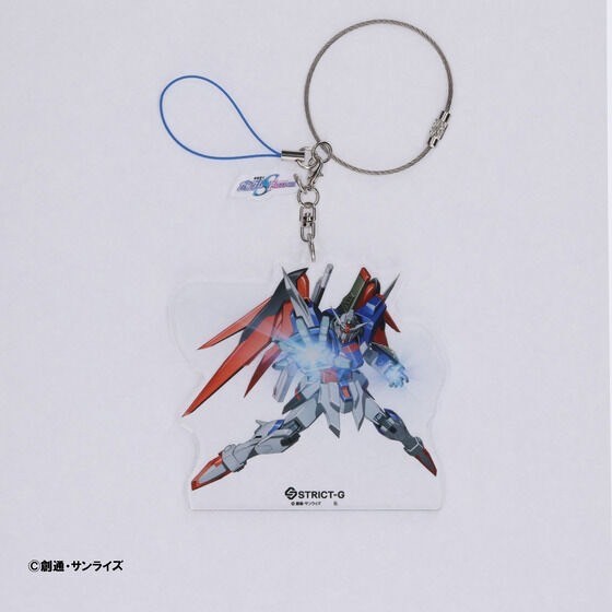 PRE-ORDER : STRICT-G "Mobile Suit Gundam SEED FREEDOM" Acrylic Keychain