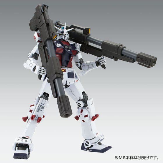 PRE-ORDER : MG 1/100 Weapon & Armor Hanger FOR Full Armor Gundam Ver. Ka (GTB ver) Plastic Model
