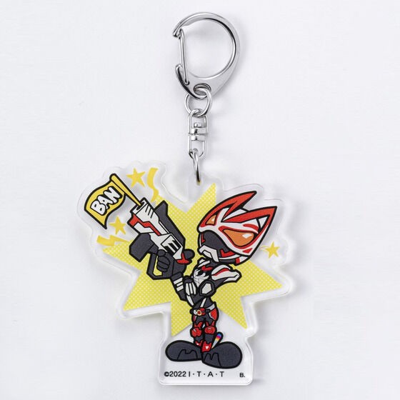 PRE-ORDER : Kamen Rider Geats Supporter Deformed Acrylic Charm