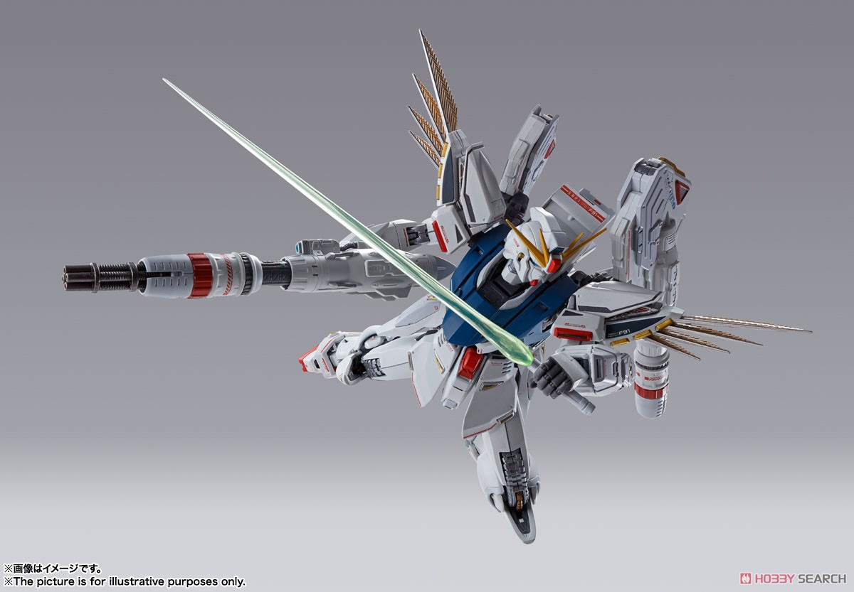 GUNDAM - Metal Build - Gundam F91 Chronicle White Ver. by Bandai