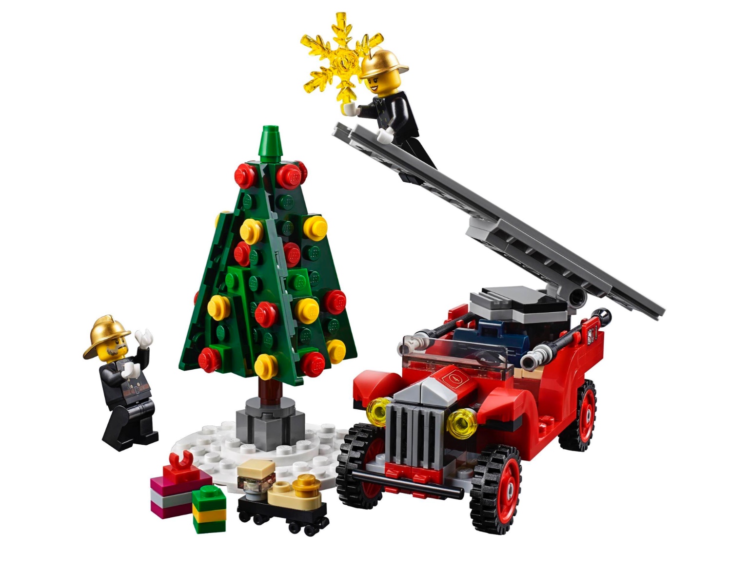Lepin 36014 Winter Village Fire Station 1306pcs