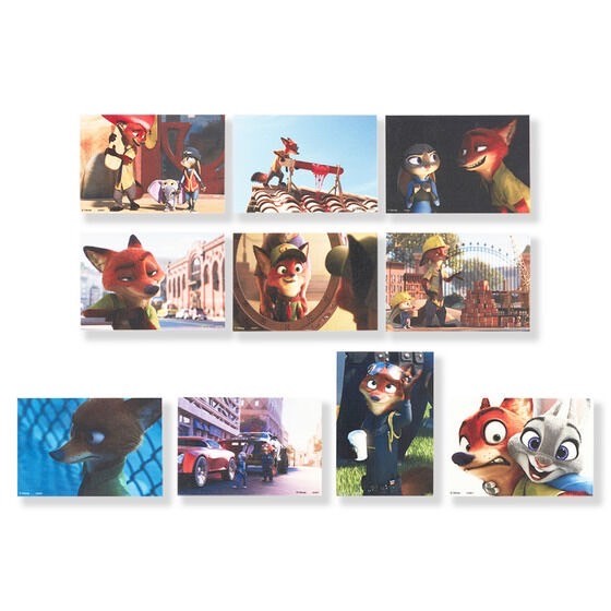 PRE-ORDER : Zootopia Canvas Style Postcard (10 types in total) (Random)