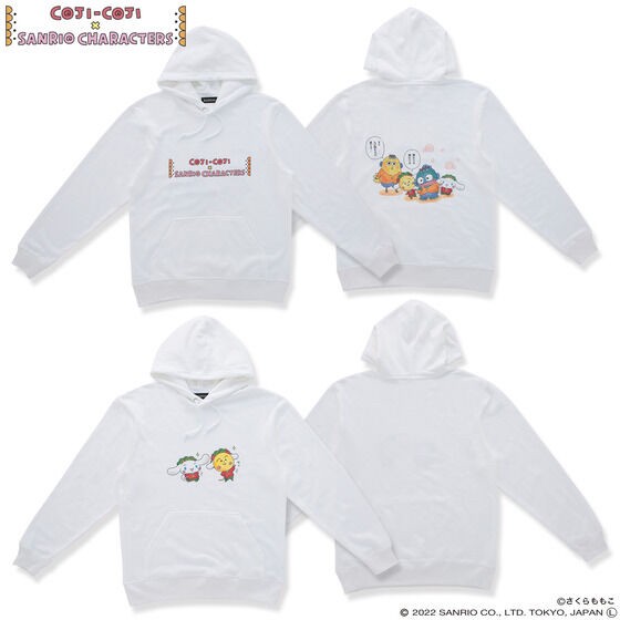 PRE-ORDER : Coji-Coji x Sanrio Characters Parka (2 types in total)