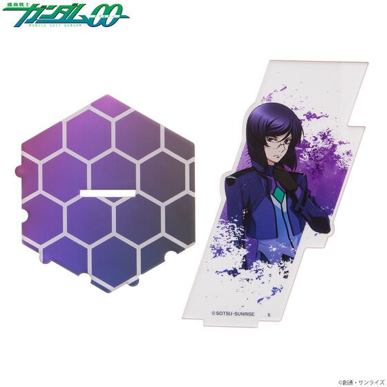 PRE-ORDER : Mobile Suit Gundam 00 Character Illustration Acrylic Stand