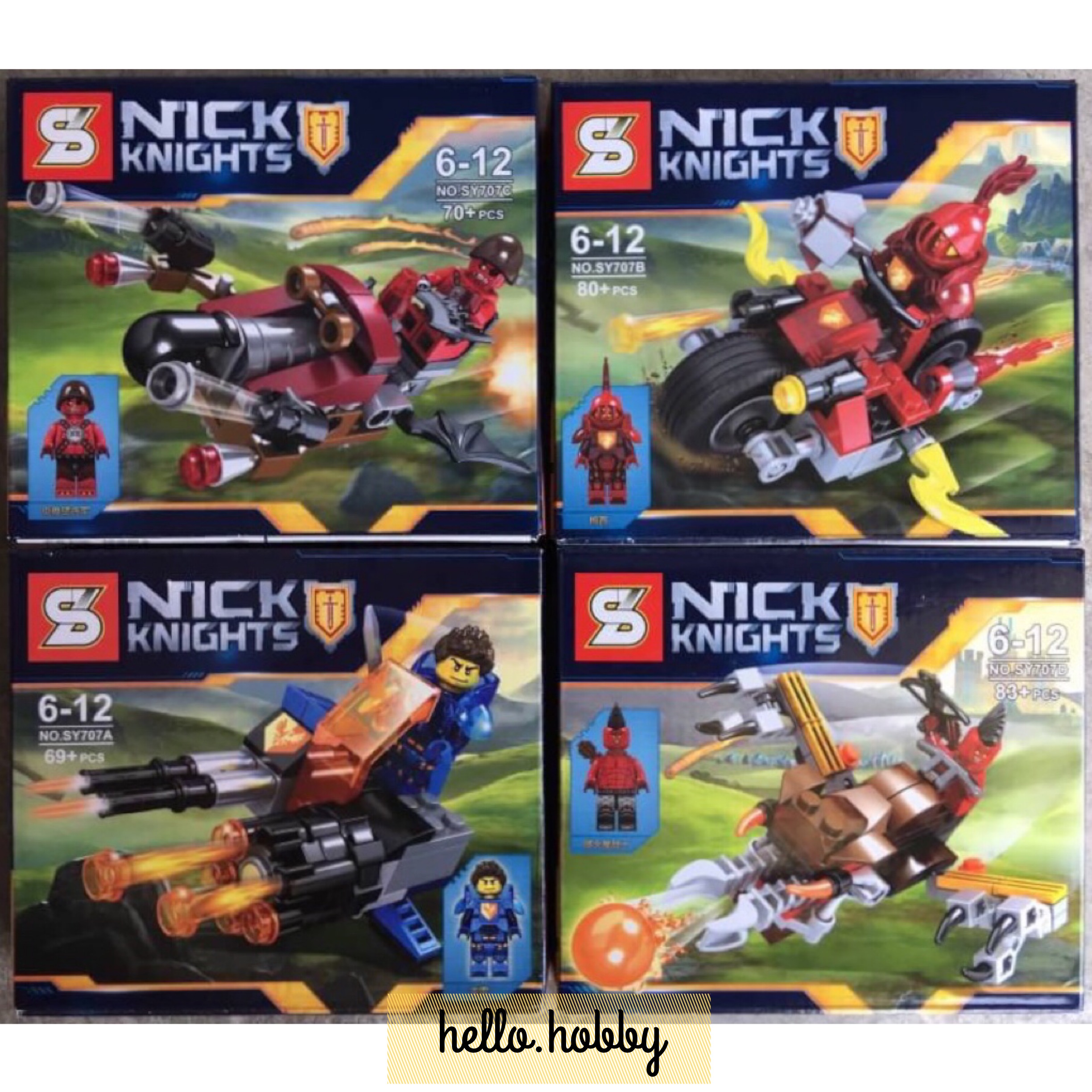 SY 707 A-D Nexo Knights