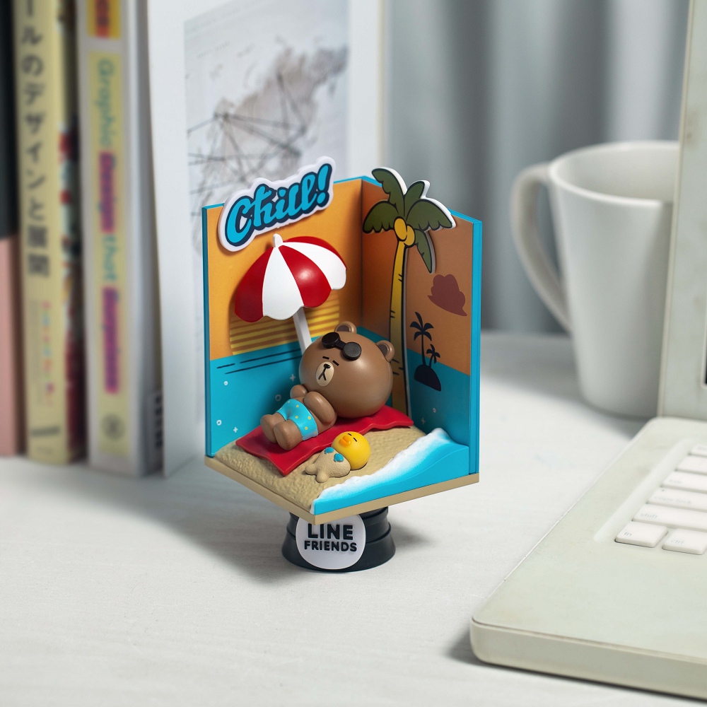 Line Friends - Brown & Friends Dream-Selected Series (Set of 4) by Beast Kingdom