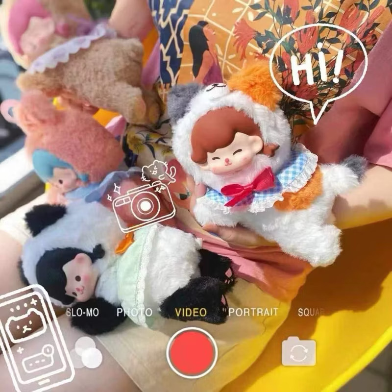 ตุ๊กตาพวงกุญแจ Fluffy Dreamer Plush Toy Series