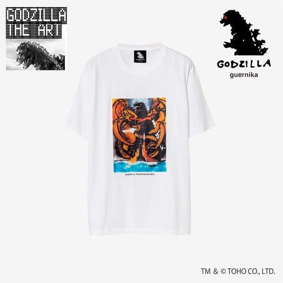 PRE-ORDER : 【guernika】Godzilla Print T-shirt