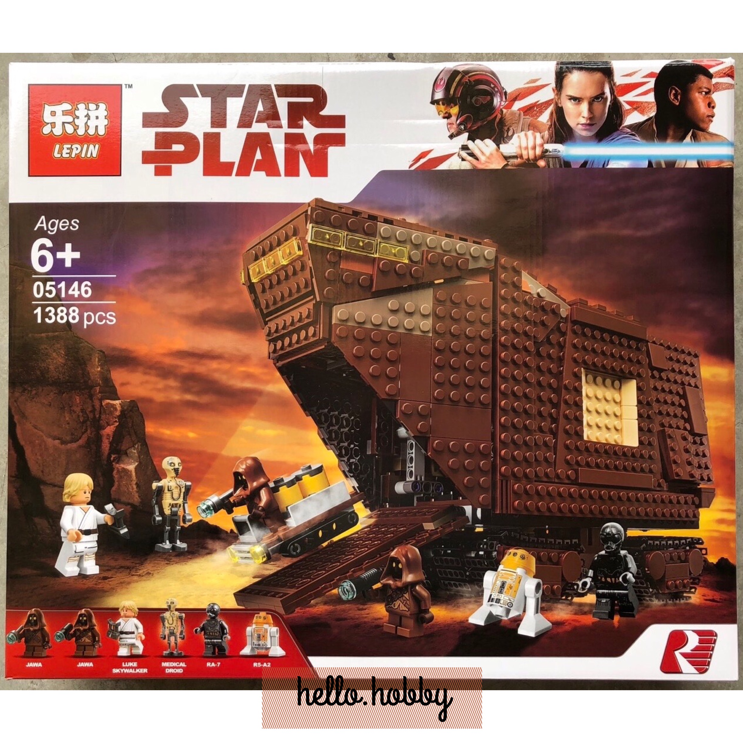 Lepin 05146 Star Wars Sandcrawler 1388pcs