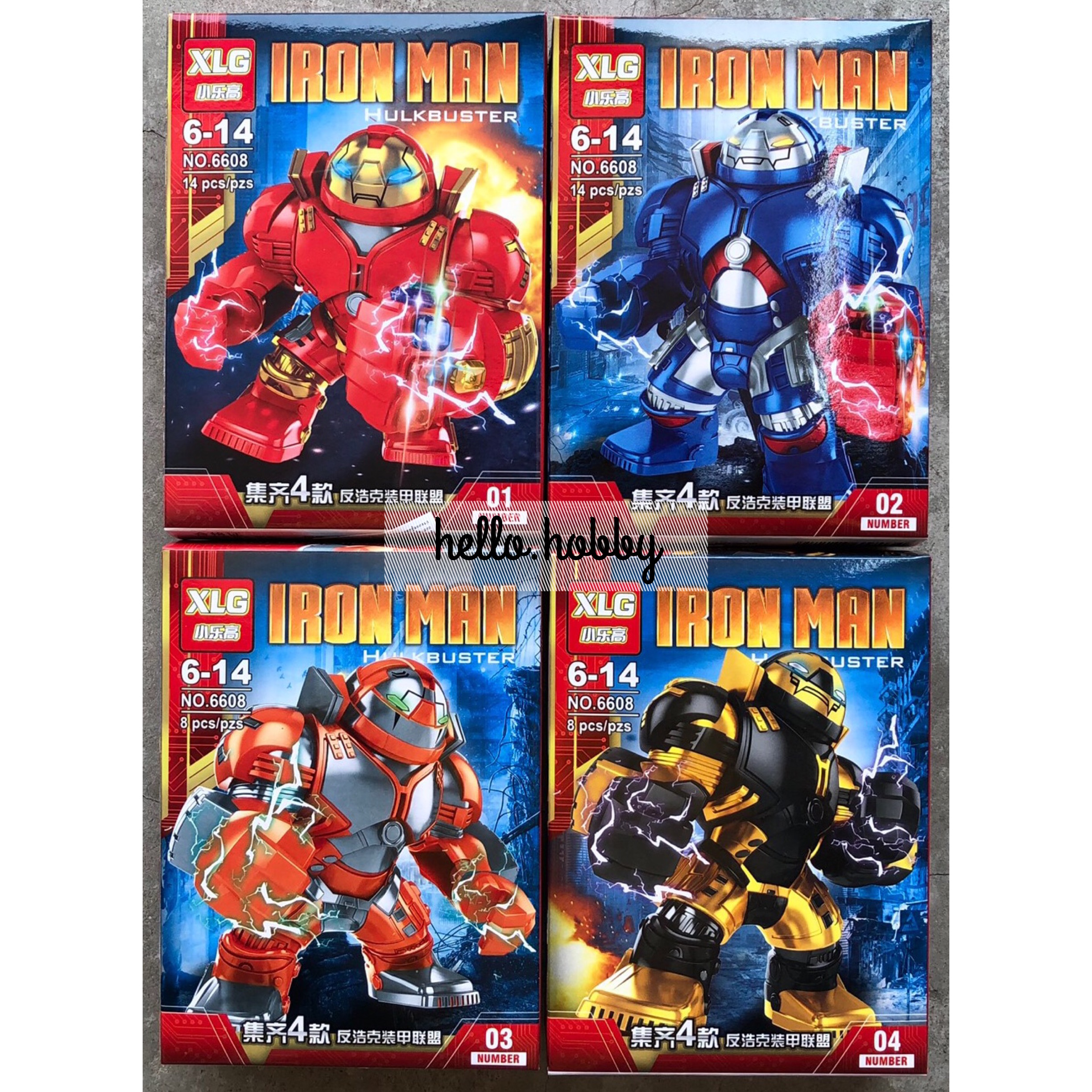 Xlg 6608 Iron Man