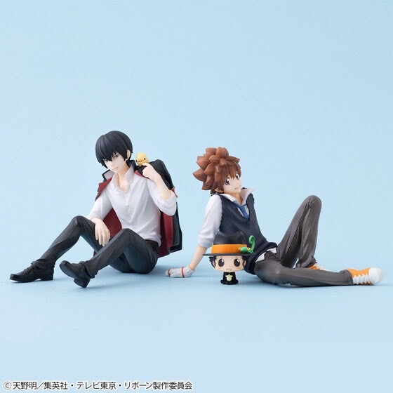 PRE-ORDER : G.E.M. Series Katekyo Hitman Reborn! Palm-sized Tsuna-kun & Reborn / Hibari-san & Hibird Set