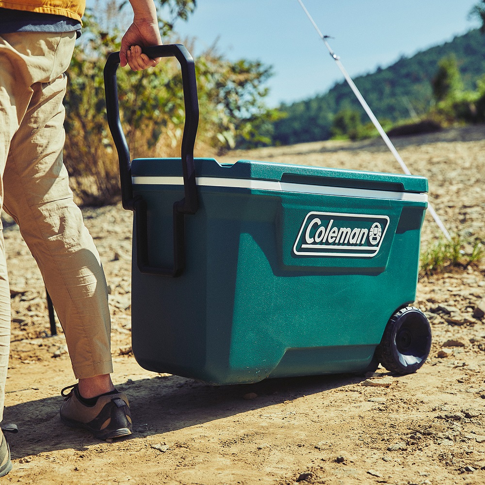 กระติกน้ำแข็ง Coleman Extreme Wheel Cooler / 62QT (Evergreen)