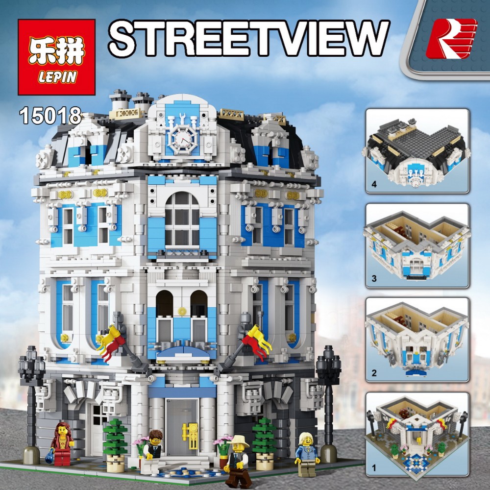 Lepin 15018 The Sunshine Hotel 3196pcs