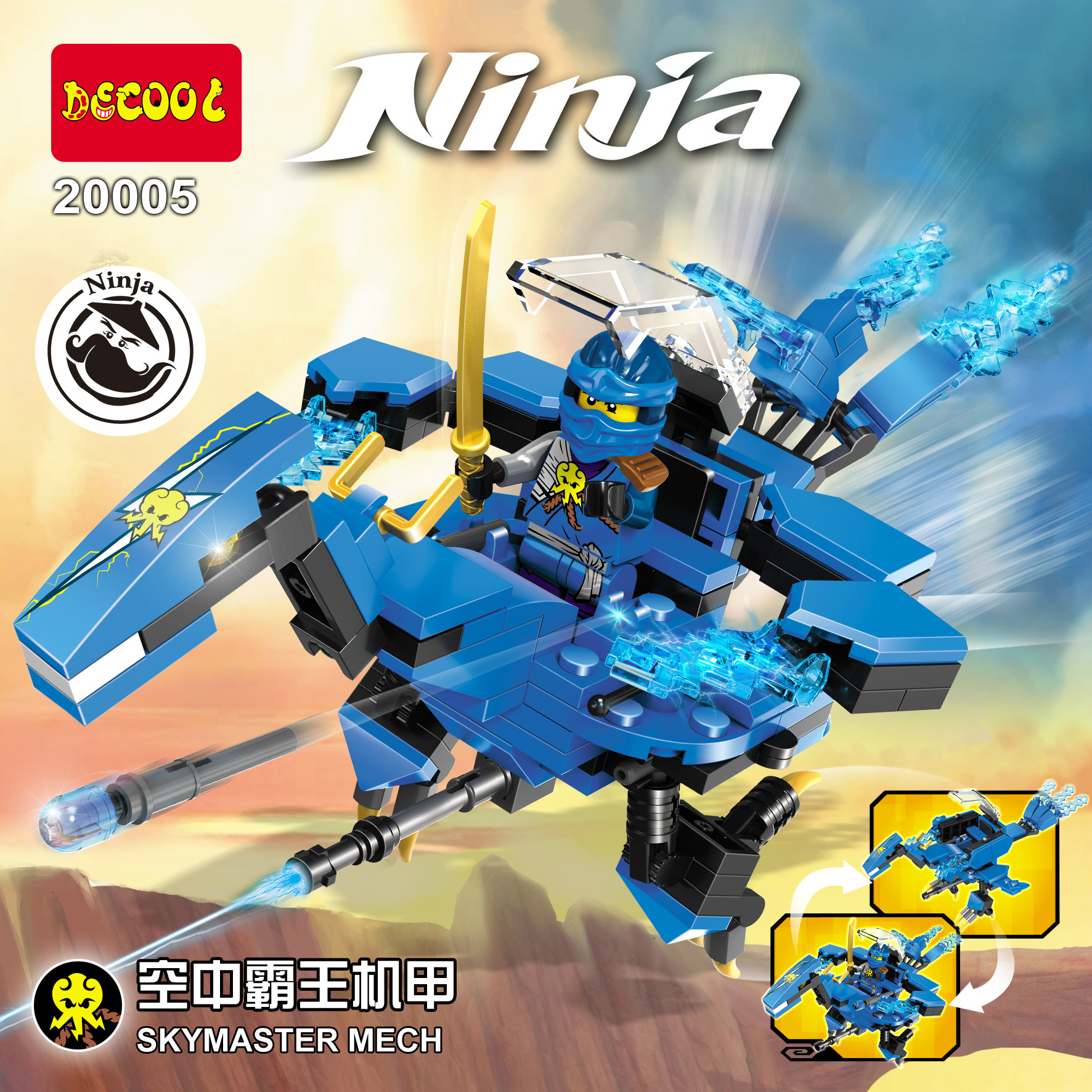 Decool 20002-20007 Ninjago