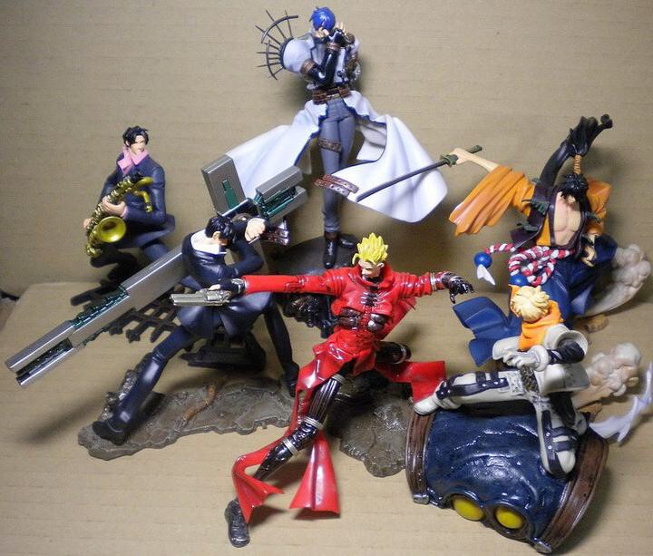 Trigun Maximum Story Image figure by Yamato (Full set of 6)