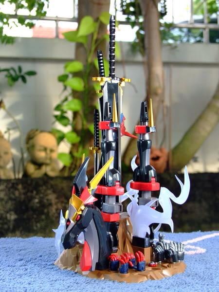 Soul Of Chogokin GX-46 Dygenguar & Aussenseiter by Bandai