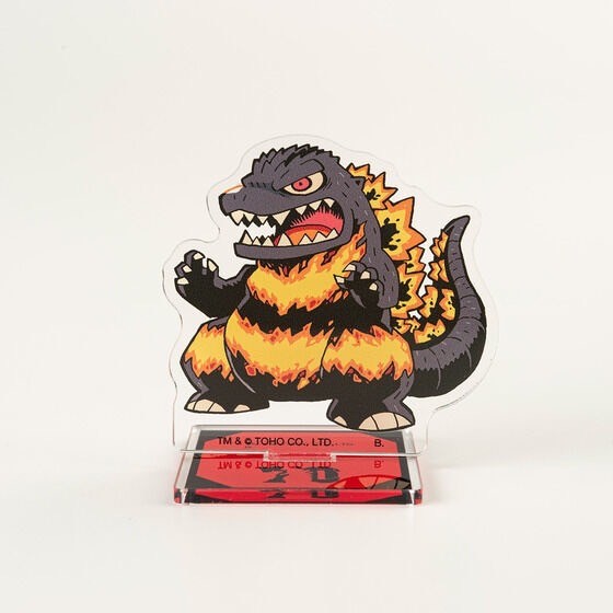 PRE-ORDER : Godzilla Deformed Acrylic Keychain / Stand (6 types)