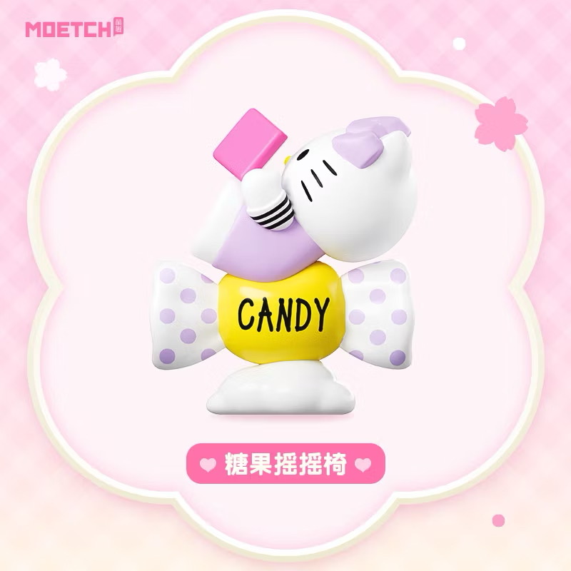 โมเดลคิตตี้ไขลาน Sanrio - Hello Kitty Budding Signal Series by Moetch